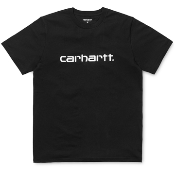Carhartt T-shirt Script W s/s Black/White